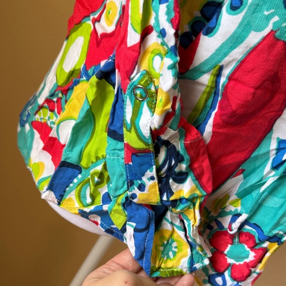 Ruby Rd. Multicolor Floral Blouse - Picture 3 of 3